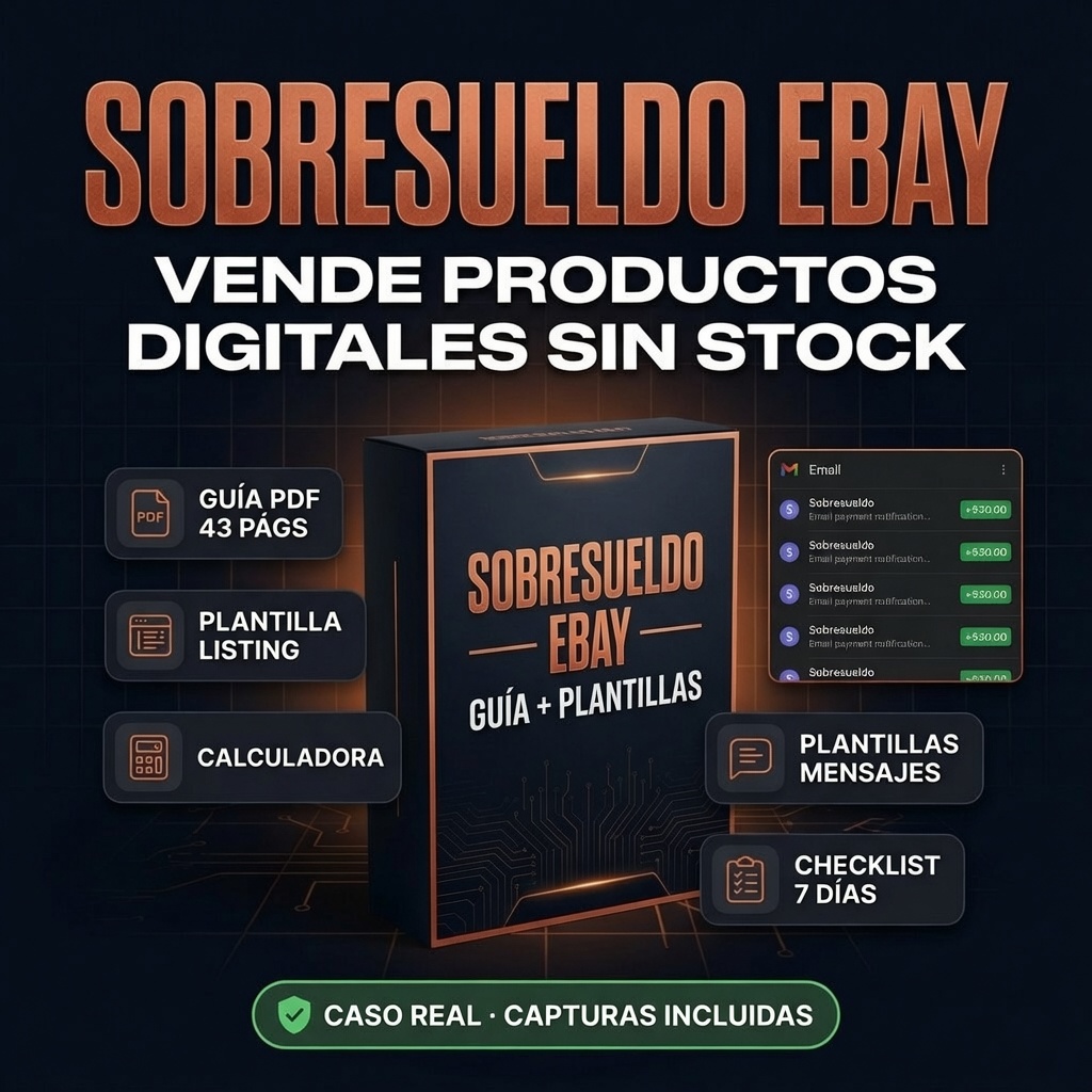 Portada de la guía Sobresueldo eBay